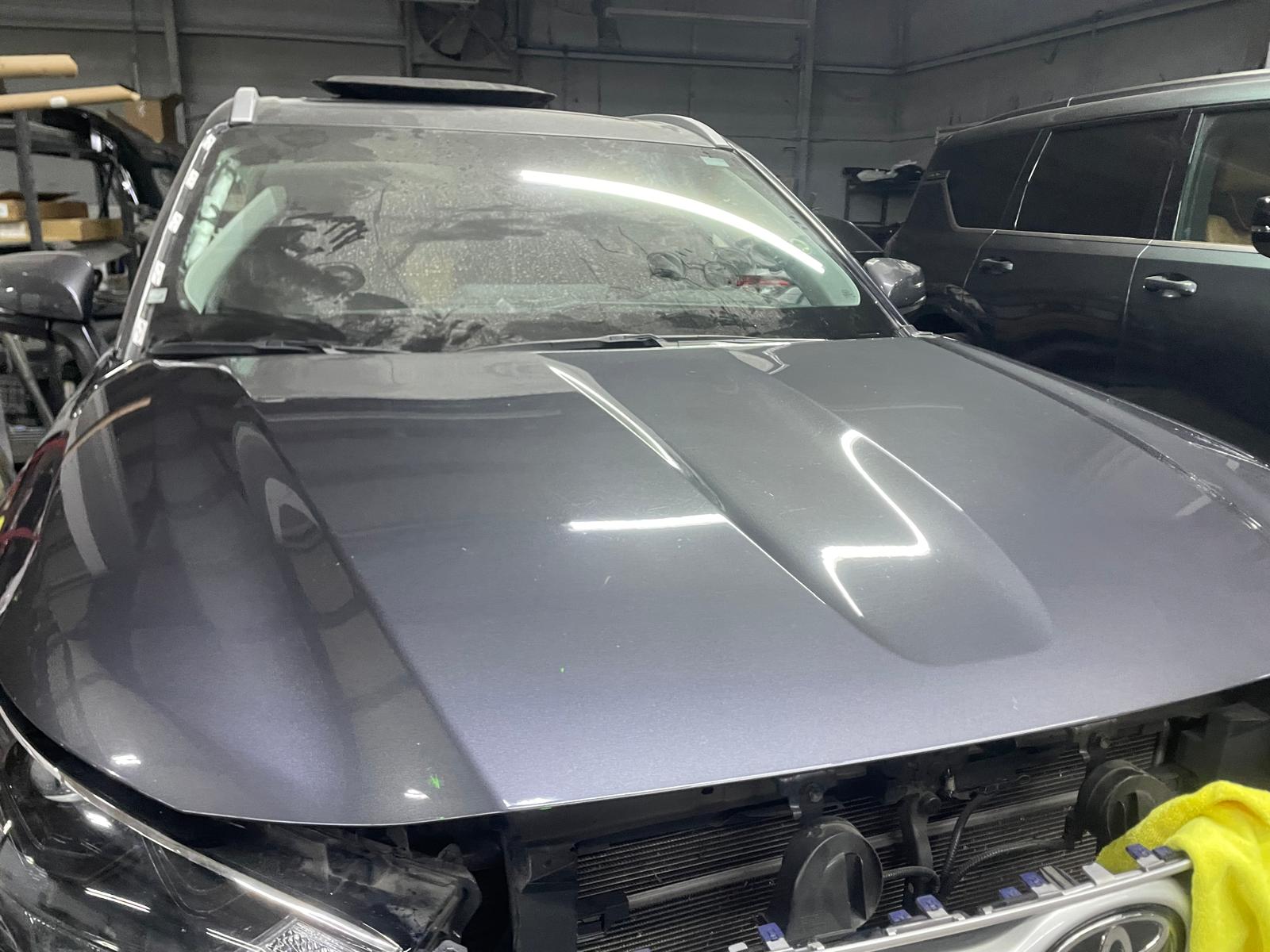 Quarter panel dent repair